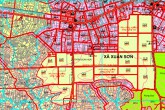 Bản đồ quy hoạch sử dụng đất xã Xuân Sơn, huyện Châu Đức, tỉnh Bà Rịa - Vũng Tàu
