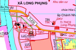 Đường sẽ mở ở xã Long Phụng, huyện Cần Giuộc, tỉnh Long An
