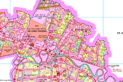 Bản đồ quy hoạch sử dụng đất xã Long Thượng, huyện Cần Giuộc, tỉnh Long An thời kỳ 2021 - 2030