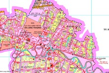 Bản đồ quy hoạch giao thông xã Long Thượng, huyện Cần Giuộc, tỉnh Long An thời kỳ 2021 - 2030
