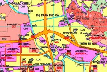 Bản đồ quy hoạch giao thông xã Thanh Tâm, huyện Thanh Liêm, tỉnh Hà Nam