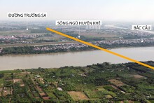 Sắp khởi công 3 cầu lớn qua sông Hồng