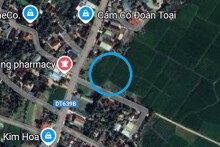 Đất có quy hoạch ở xã Hoài Phú, thị xã Hoài Nhơn, tỉnh Bình Định