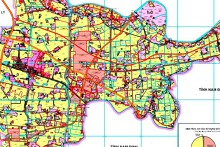 Bản đồ quy hoạch giao thông huyện Bình Lục, tỉnh Hà Nam