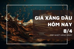 Giá xăng dầu hôm nay 8/4 phục hồi nhẹ sau đợt bán tháo mạnh do thuế quan của Mỹ