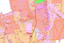 Bản đồ quy hoạch sử dụng đất thị trấn Lai Uyên, Bàu Bàng, Bình Dương