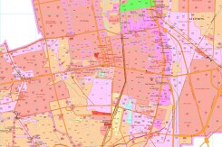 Bản đồ quy hoạch sử dụng đất thị trấn Lai Uyên, Bàu Bàng, Bình Dương