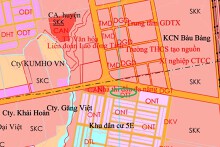 Đất có quy hoạch ở thị trấn Lai Uyên, Bàu Bàng, Bình Dương