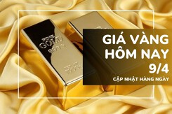 Giá vàng hôm nay 9/4: Vàng SJC, nhẫn trơn tăng trở lại mốc 100 triệu đồng/lượng