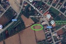 Đất có quy hoạch ở xã An Ninh, huyện Bình Lục, tỉnh Hà Nam