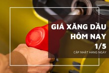 Giá xăng dầu hôm nay 1/5 tiếp đà giảm sau khi triển vọng tăng cung khiến thị trường bán tháo