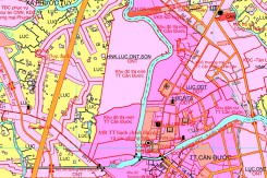 Bản đồ quy hoạch giao thông thị trấn Cần Đước, huyện Cần Đước, Long An