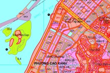 Bản đồ quy hoạch sử dụng đất phường Cao Xanh, thành phố Hạ Long, tỉnh Quảng Ninh