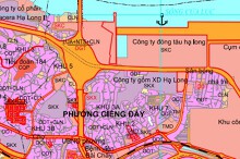 Bản đồ quy hoạch sử dụng đất phường Giếng Đáy, thành phố Hạ Long, tỉnh Quảng Ninh