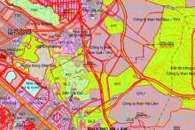 Bản đồ quy hoạch sử dụng đất phường Hà Lầm, thành phố Hạ Long, tỉnh Quảng Ninh