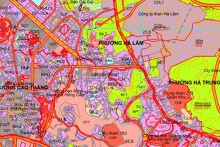 Bản đồ quy hoạch giao thông phường Hà Lầm, thành phố Hạ Long, tỉnh Quảng Ninh