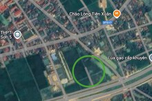 Đất có quy hoạch ở xã Đồng Lợi, huyện Triệu Sơn, tỉnh Thanh Hoá