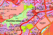 Bản đồ quy hoạch sử dụng đất phường Hồng Hà, thành phố Hạ Long, tỉnh Quảng Ninh