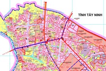Bản đồ quy hoạch sử dụng đất xã Lộc Giang, huyện Đức Hòa, tỉnh Long An thời kỳ 2021 - 2030