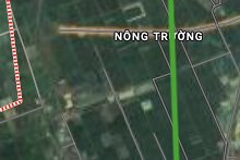 Đường sẽ mở ở xã Nông Trường, huyện Triệu Sơn, tỉnh Thanh Hoá