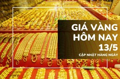 Giá vàng hôm nay 13/5: Tiếp tục 'rớt thảm', vàng SJC và nhẫn trơn mất tới 1,5 triệu đồng/lượng