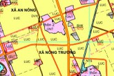 Bản đồ quy hoạch sử dụng đất xã Nông Trường, huyện Triệu Sơn, tỉnh Thanh Hoá
