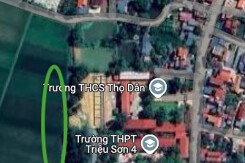 Đất có quy hoạch ở xã Thọ Dân, huyện Triệu Sơn, tỉnh Thanh Hóa
