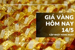 Giá vàng hôm nay 14/5: Vàng SJC và nhẫn trơn bật tăng 500.000 đồng/lượng