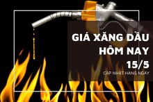 Giá xăng dầu hôm nay 15/5 giảm gần 4% do kỳ vọng về thỏa thuận hạt nhân Mỹ - Iran