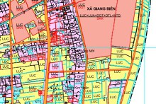 Bản đồ quy hoạch giao thông xã Giang Biên, huyện Vĩnh Bảo, TP Hải Phòng đến năm 2030