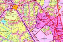 Bản đồ quy hoạch sử dụng đất xã Tân Phú, huyện Đức Hòa, tỉnh Long An thời kỳ 2021 - 2030