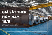 Giá sắt thép hôm nay 16/5, thế giới tăng nhẹ, trong nước duy trì ổn định