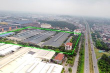 Hơn 10 ha đất tại KCN Tiên Sơn được Sacombank rao bán để thu hồi nợ