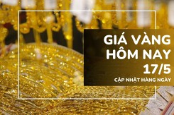Giá vàng hôm nay 17/5: Vàng SJC, nhẫn trơn lao dốc tới 3 triệu đồng phiên cuối tuần