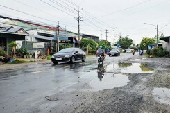 Long An làm đường 10 làn song hành quốc lộ 62