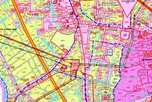 Bản đồ quy hoạch sử dụng đất xã Hòa Khánh Đông, huyện Đức Hòa, tỉnh Long An thời kỳ 2021 - 2030