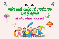 Top 20 món quà Quốc tế Thiếu nhi 1/6 ý nghĩa, khiến bé nào cũng thích mê