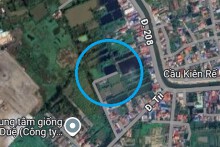 Đất có quy hoạch ở phường Lê Lợi, An Dương, Hải Phòng