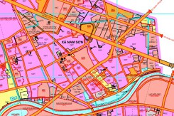 Bản đồ quy hoạch giao thông phường Nam Sơn, An Dương, Hải Phòng thời kỳ 2021 - 2030