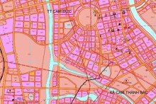 Bản đồ quy hoạch sử dụng đất thị trấn Cam Đức, huyện Cam Lâm, tỉnh Khánh Hòa