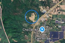 Đất có quy hoạch ở xã Cam An Bắc, huyện Cam Lâm, tỉnh Khánh Hòa