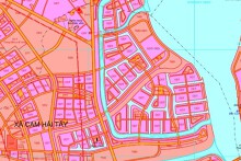 Bản đồ quy hoạch sử dụng đất xã Cam Hải Tây, huyện Cam Lâm, tỉnh Khánh Hòa