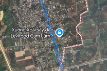 Đường sẽ mở ở xã Cam Hiệp Bắc, huyện Cam Lâm, tỉnh Khánh Hòa