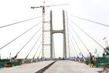 Chốt thời gian hoàn thành cầu Rạch Miễu 2