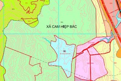 Bản đồ quy hoạch giao thông xã Cam Hiệp Bắc, huyện Cam Lâm, tỉnh Khánh Hòa