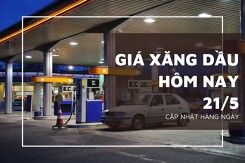 Giá xăng dầu hôm nay 21/5 điều chỉnh trái chiều vì lo ngại xung đột Israel và Iran