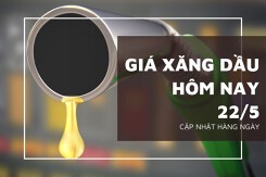 Giá xăng dầu hôm nay 22/5 đồng loạt giảm do tồn kho Mỹ tăng bất ngờ