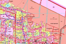 Bản đồ quy hoạch giao thông xã Mỹ Hạnh Bắc, huyện Đức Hòa, tỉnh Long An thời kỳ 2021 - 2030