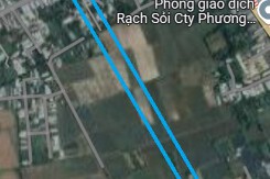Đường sẽ mở ở phường Rạch Sỏi, TP Rạch Giá, tỉnh Kiên Giang