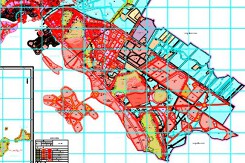 Bản đồ quy hoạch giao thông thành phố Hà Tiên, tỉnh Kiên Giang đến năm 2030